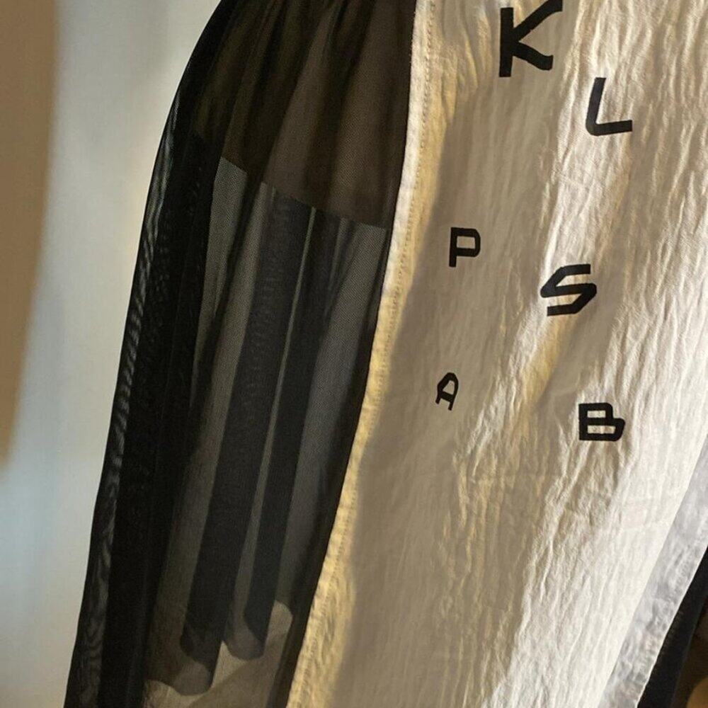 R'e Design Letter Print Loose Shirt Dress - Picture 9 of 10